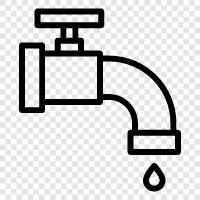 tap, banyo, lavabo, faucet sapı ikon svg