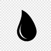 water droplet, spatter, splash, mist icon svg