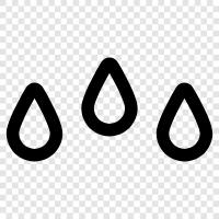 water droplet, liquid, pour, pour drop icon svg