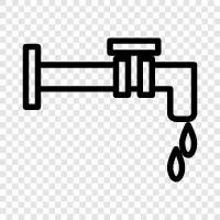 water, tap, hose, faucet adapter icon svg