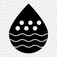 water, water resources, water management, water conservation icon svg