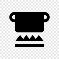 water, pot, pan, stove icon svg