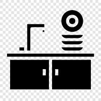 water, tap, bathroom, sink icon svg