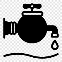 water, tap, sink, bathroom icon svg