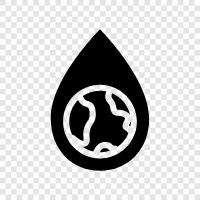 water resources, groundwater, groundwater mining, water pollution icon svg