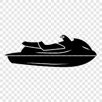 su kayağı, jetski, Jet Ski ikon svg