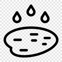 water, wet, rain, liquid icon svg