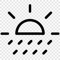 water, precipitation, rainfall amounts, thunderstorms icon svg