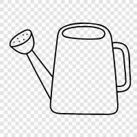 watering can, watering bottle, watering faucet, watering can lids icon svg