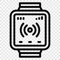 tragbar, smartwatch, android tragen, iphone symbol