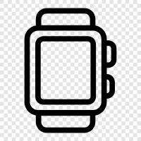 Wearable Technology, Activity Tracker, Smartwatch, Android Smartwatch icon svg