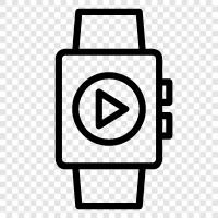 Wearable Technology, Android Smartwatch, iPhone Smartwatch, Pebble Smartwatch icon svg