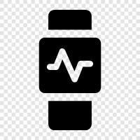 Giyilebilir Teknoloji, Fitness Tracker, Aktivite Tracker, Smartwatch ikon svg