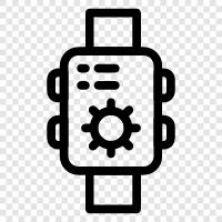 wearable, technology, watch, android icon svg