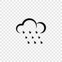 weather, clouds, precipitation, mist icon svg