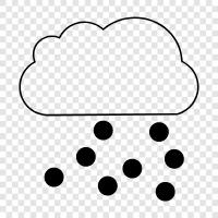 weather, precipitation, clouds, tshirt icon svg