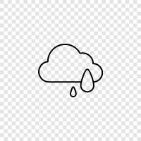 weather, sky, clouds, thunder icon svg