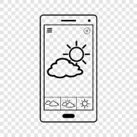 weather app, weather forecast, weather report, weather app for Android icon