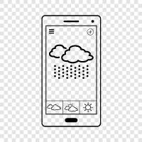 weather apps, weather forecasts, weather alerts, weather radar icon