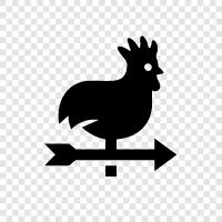 weather cock, weather monitoring, weather forecasting, weather radar icon svg