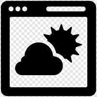 weather forecast, weather update, weather report, weather map icon svg