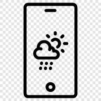 weather forecast, weather conditions, weather radar, weather app download icon svg