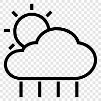 weather, precipitation, forecast models, weather radar icon svg