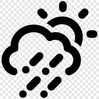 weather, forecast, weather report, weather report online icon svg