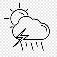 weather, thunder, rain, tornado icon svg