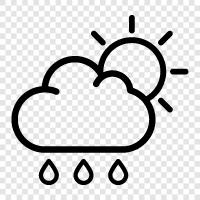 weather, wet, cloudy, forecast icon svg