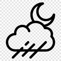 weather, storm, precipitation, snow icon svg