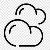 weather, forecast, thermometer, rain icon svg