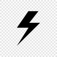 weather, lightning, storm, thunderstorm icon svg