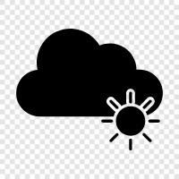 weather, radiation, astronomy, sunrise icon svg