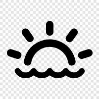 weather, day, sky, sunscreen icon svg