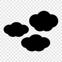 weather, skies, rain, snow icon svg