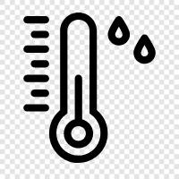 weather, heat, cold, thermometer icon svg