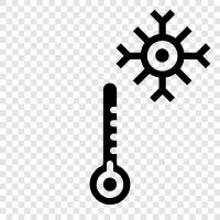 weather, heat, cold, weather forecast icon svg