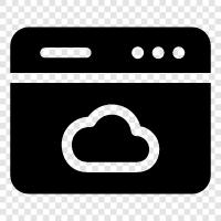 weather webpage, forecast webpage, weather forecast, weather online icon svg