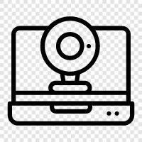 webcam software, webcam recorder, webcam software for mac, webcam software for windows icon svg