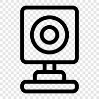 webcam software, webcam recorder, webcam software for mac, webcam software for windows icon svg