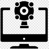 webcams, internet camera, webcam, online camera icon svg