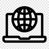 website, broadband, laptop, computer icon svg