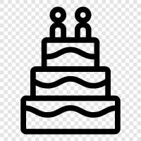 Wedding Cake Design, Wedding Cake Gallery, Wedding Cake Ideas, Wedding Cake Maker icon svg