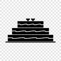 Wedding Cake Ideas, Wedding Cake Decorations, Wedding Cake by Chef, Wedding Cake icon svg