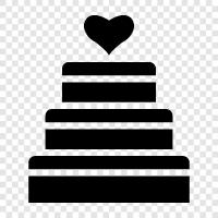 Wedding Cakes, Wedding Cake Ideas, Wedding Cake Decor, Wedding Cake icon svg