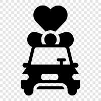 Wedding Transportation, Wedding Limousine, Wedding Car Service, Wedding Car Rent icon svg