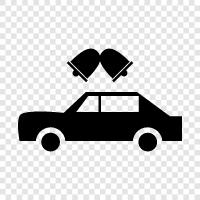 Wedding Transportation, Limo, Chauffer, Wedding Car Service icon svg