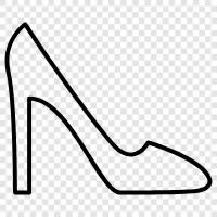 wedding, bridal, wedding shoes, wedding party icon svg