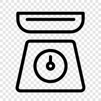 weighing, measuring, calibrating, scales icon svg